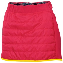 Ski skjørt Sportful Rythmo Skirt kirsebær-gul
